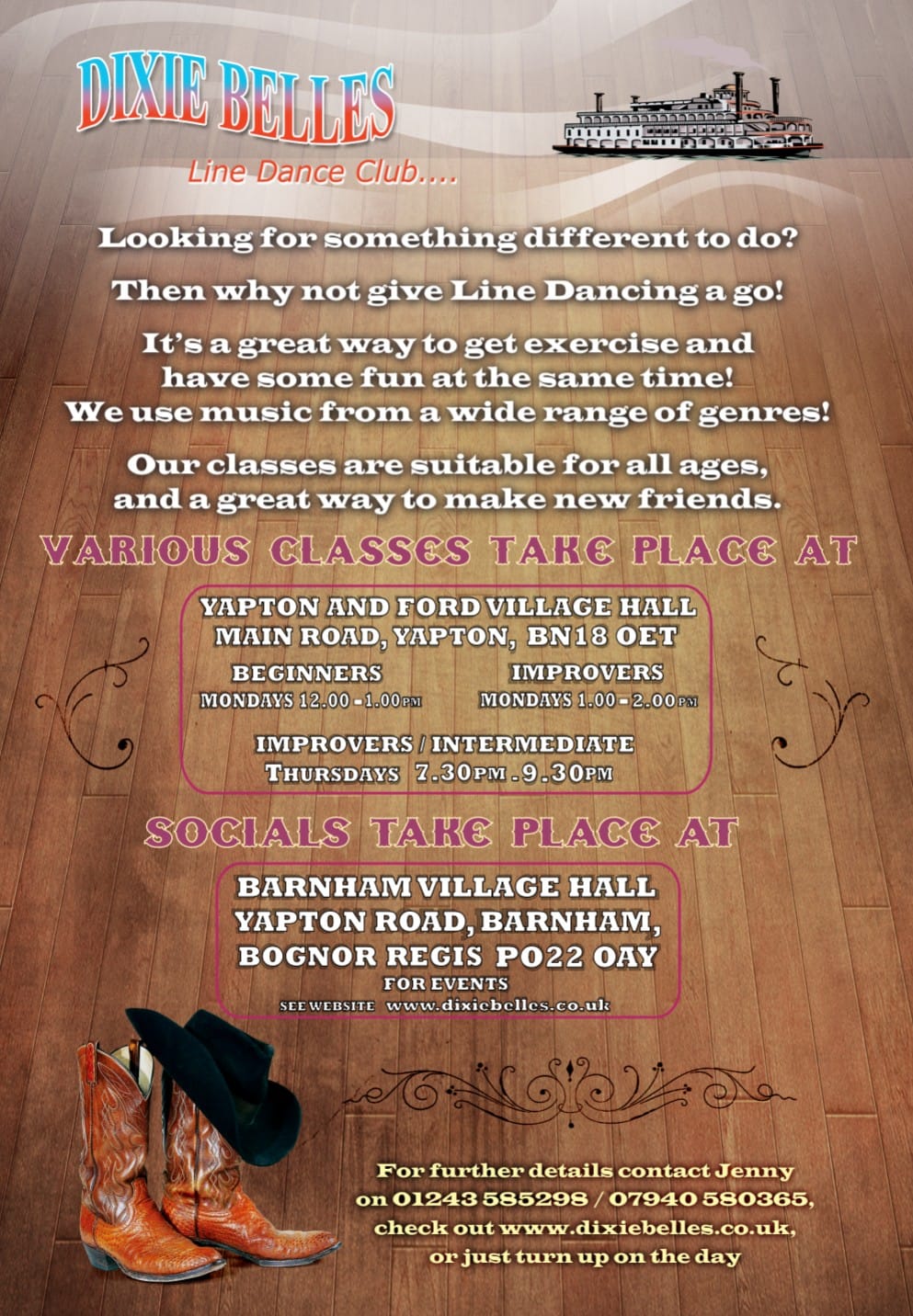 Lessons and socials 2024 Lessons and socials 2025